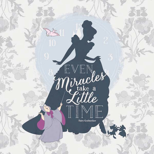 Disney Cinderella Miracles Take Time Silhouette Moto E5 Play Skin